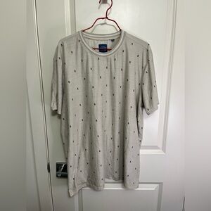 Essex crossing Women Short Sleeve Tee with pineapple print in size XL